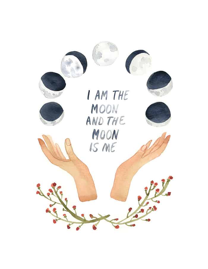 I Am the Moon and the Moon is Me