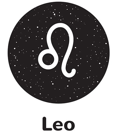 Leo Symbol - Glyph