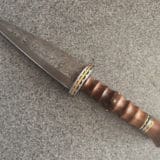 Athame - Damascus steel blade