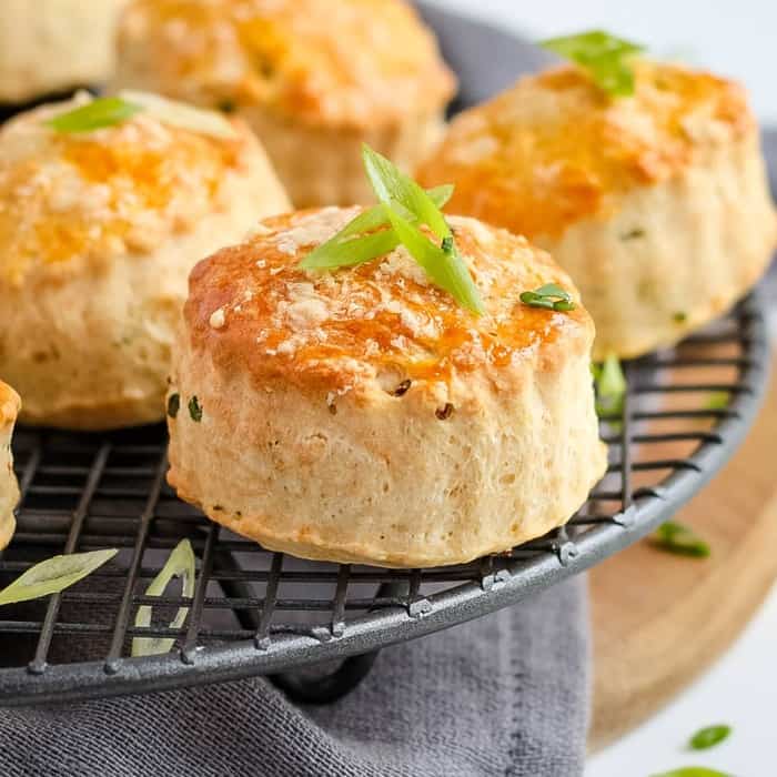 Imbolc Foods - Savory Cheese Scones with Cheddar