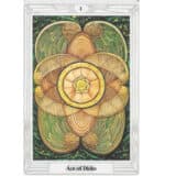 Ace of Pentacles Tarot Card Meanings - Thoth Deck