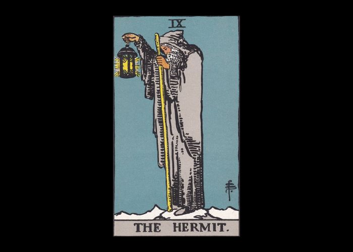 Major Arcana Tarot Card Meanings - The Hermit