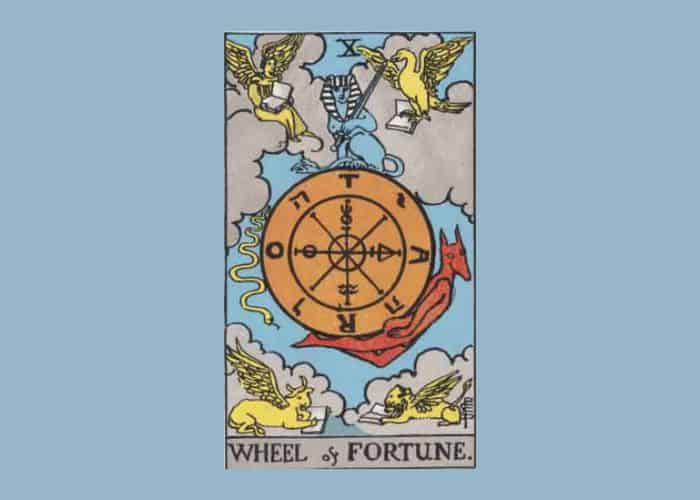Major Arcana Tarot Card Meanings - The Wheel of Fortune