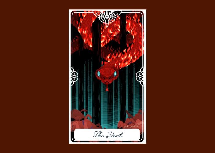 Major Arcana Tarot Card Meanings - the Devil