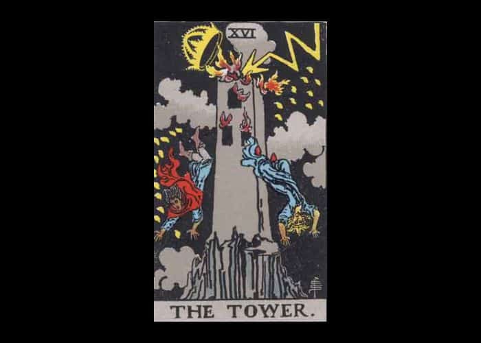 Major Arcana Tarot Card Meanings - The Tower
