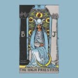 Major Arcana Tarot Card Meanings - The High Priestess