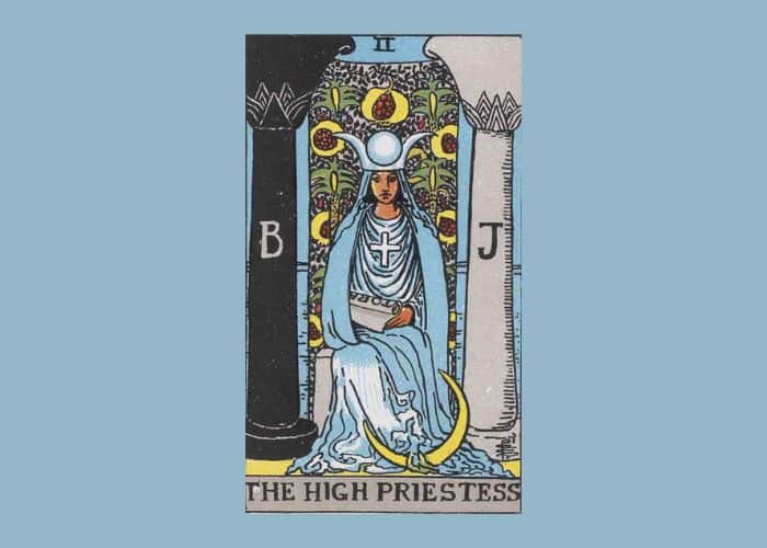 Major Arcana Tarot Card Meanings - The High Priestess