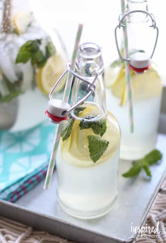 Ostara Recipes and Foods - Mint Lemonade