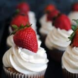 Beltane Recipes and Foods - Strawberry Vanilla Cupcakes