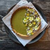 Beltane Recipes and Foods - Lemon and Nettle Pie