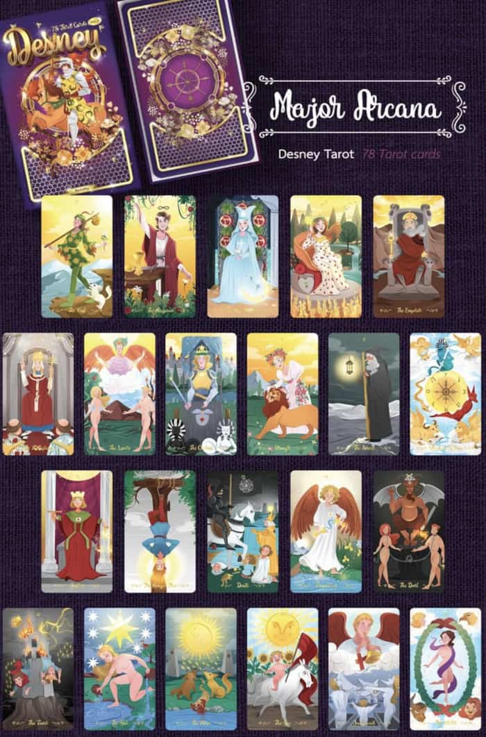 Best Disney Tarot Decks - Disney Inspired Tarot Cards