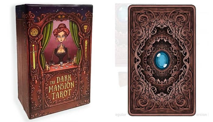 Best Disney Tarot Decks -Dark Mansion Tarot Cards Maleficent