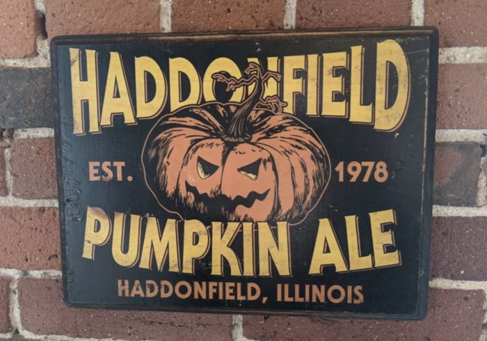 Best Halloween Decor 2023 - Haddonfield Michael Myers Pumpkin Ale