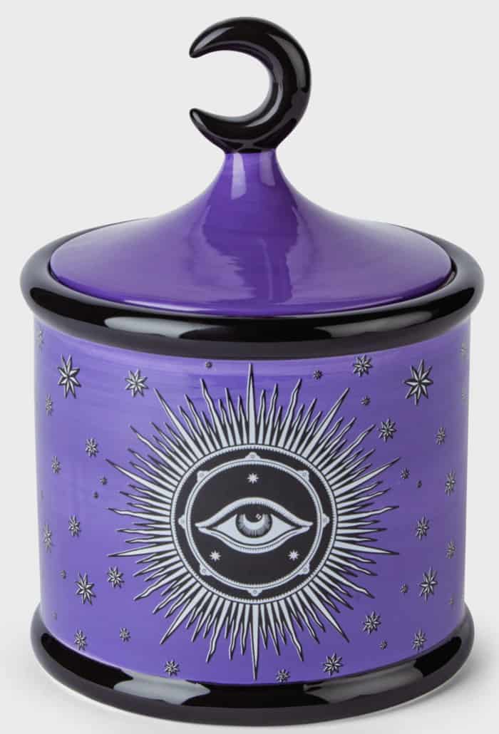 Best Halloween Decor 2023 - Purple Esoteric Jar