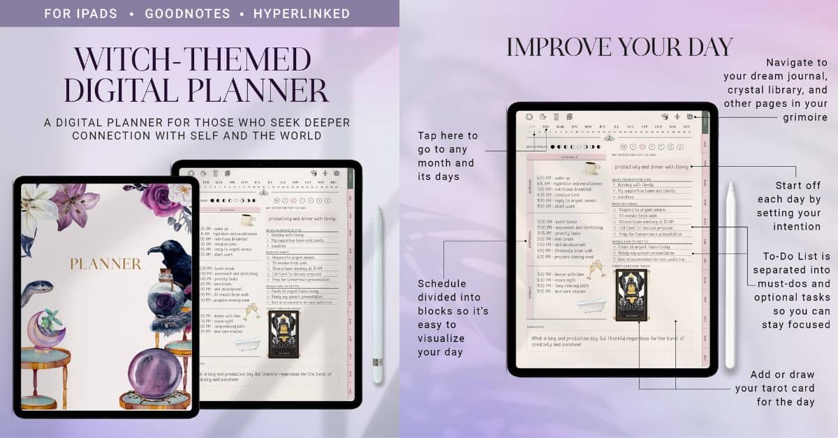 Witchy Digital Planner