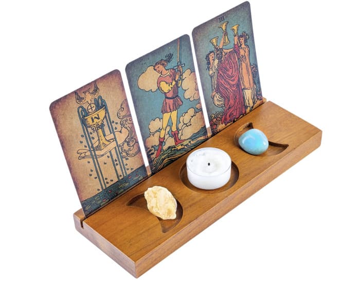 Gifts for Witches - Tarot Card and Crystal Holder