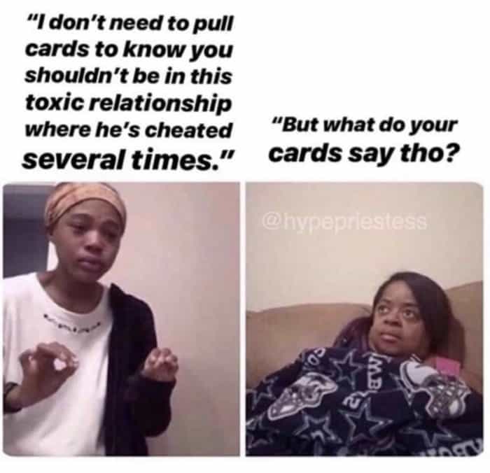toxic relationship tarot cards