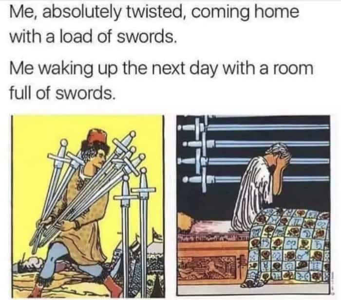 stealing swords seven of swords