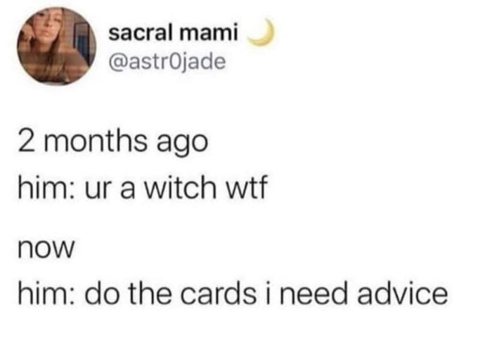 dating a witch wtf