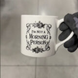 i'm not a morning person mug