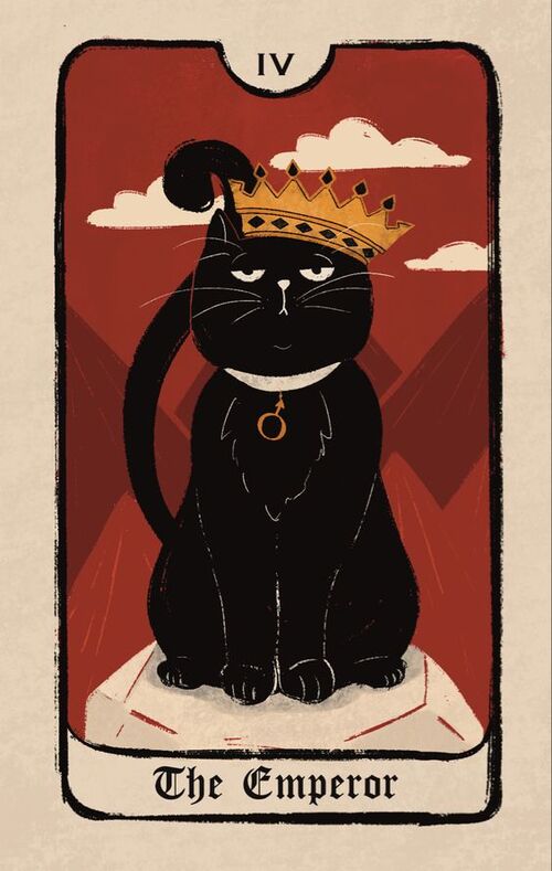 The Emperor Cat Tarot